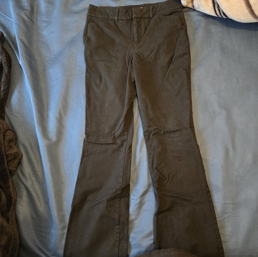 old navy black dress pants